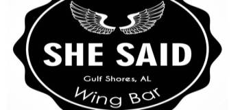 Logo of She Said Wing Bar in Gulf Shores, AL